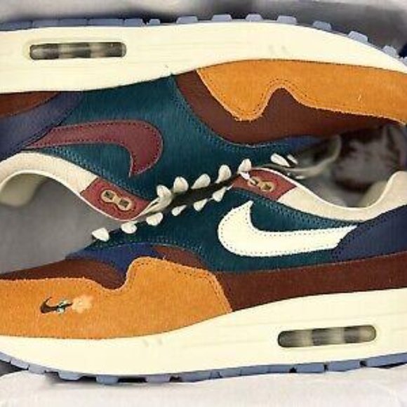 Nike x Kasina Air Max 1 SP WonAng Orange Size 10 DQ8475800 - Picture 2 of 8